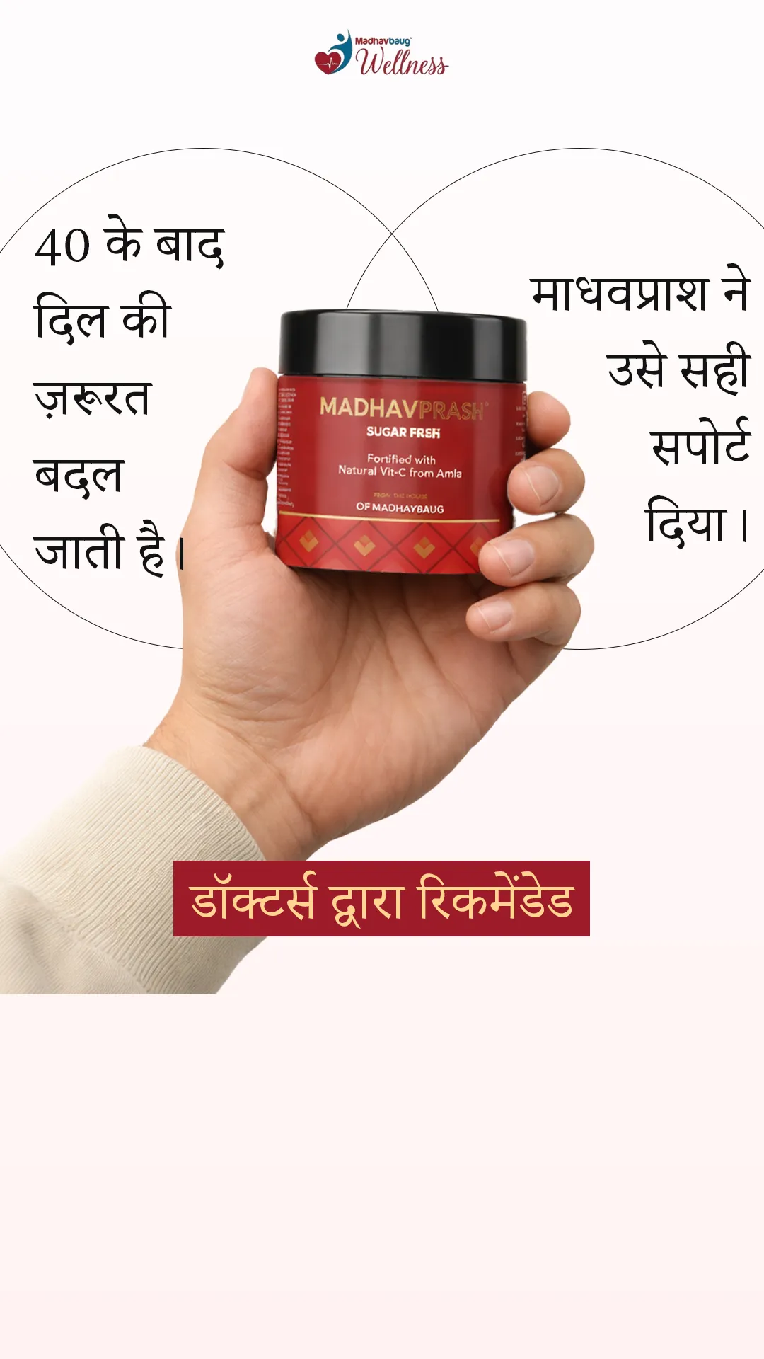 Ayurveda static ad: "Far al"